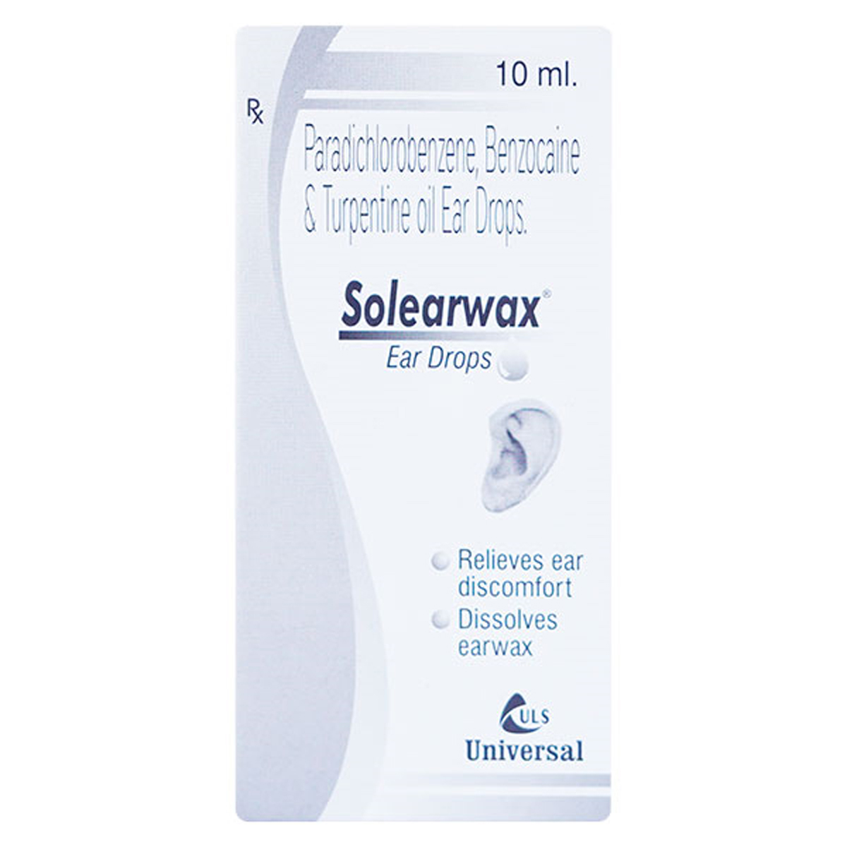 Solearwax Ear Drops 10 ml, Pack of 1 EAR DROPS Solearwax Ear Drops 10 ml, Pack of 1 EAR DROPS