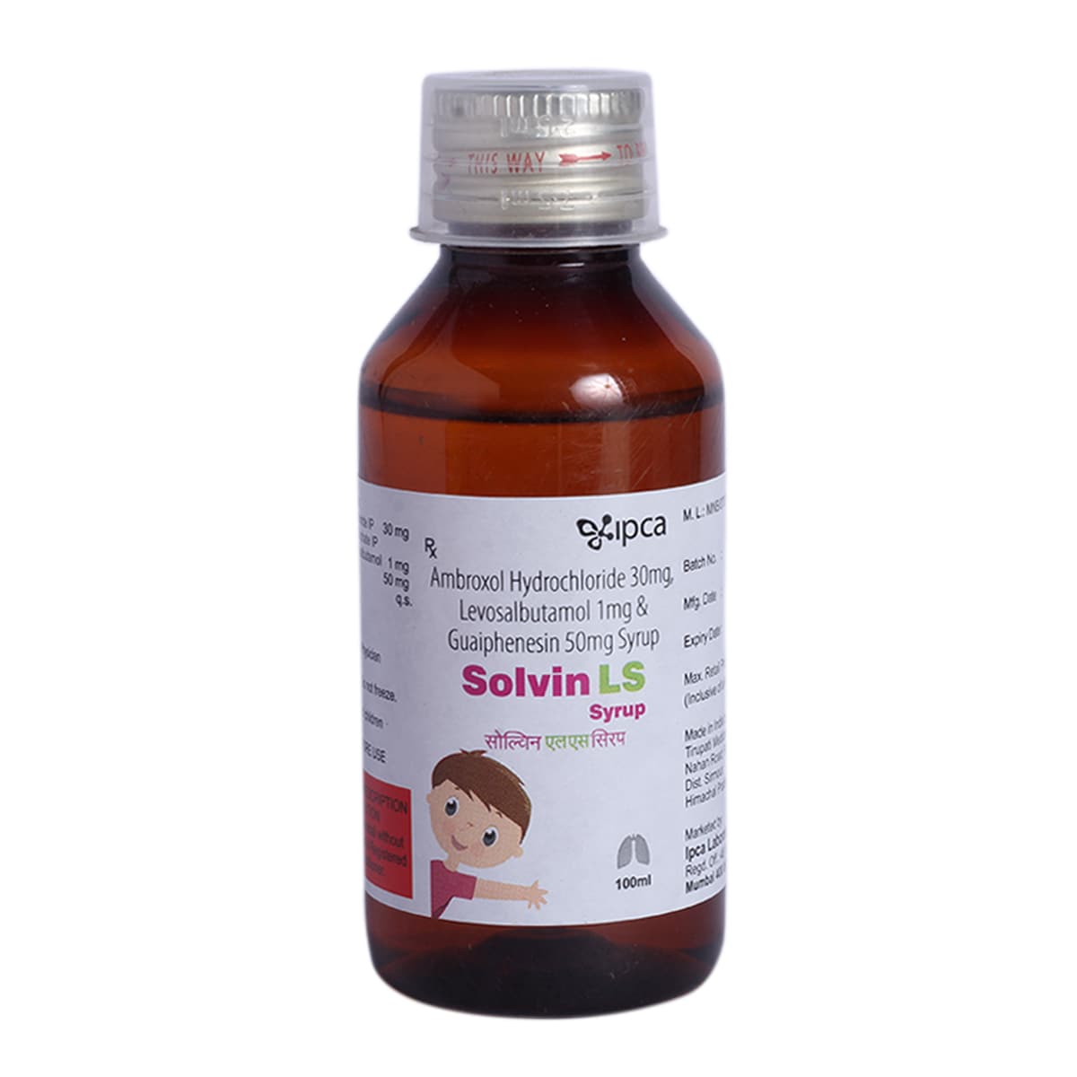 Solvin LS Syrup 100 ml, Pack of 1 SYRUP Solvin LS Syrup 100 ml, Pack of 1 SYRUP