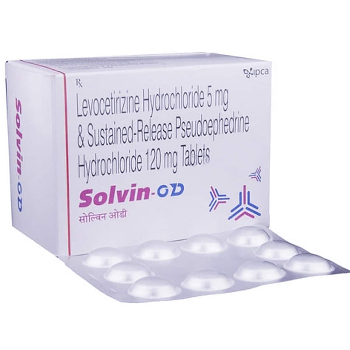 Solvin OD Tablet 10's, Pack of 10 TABLETS Solvin OD Tablet 10's, Pack of 10 TABLETS