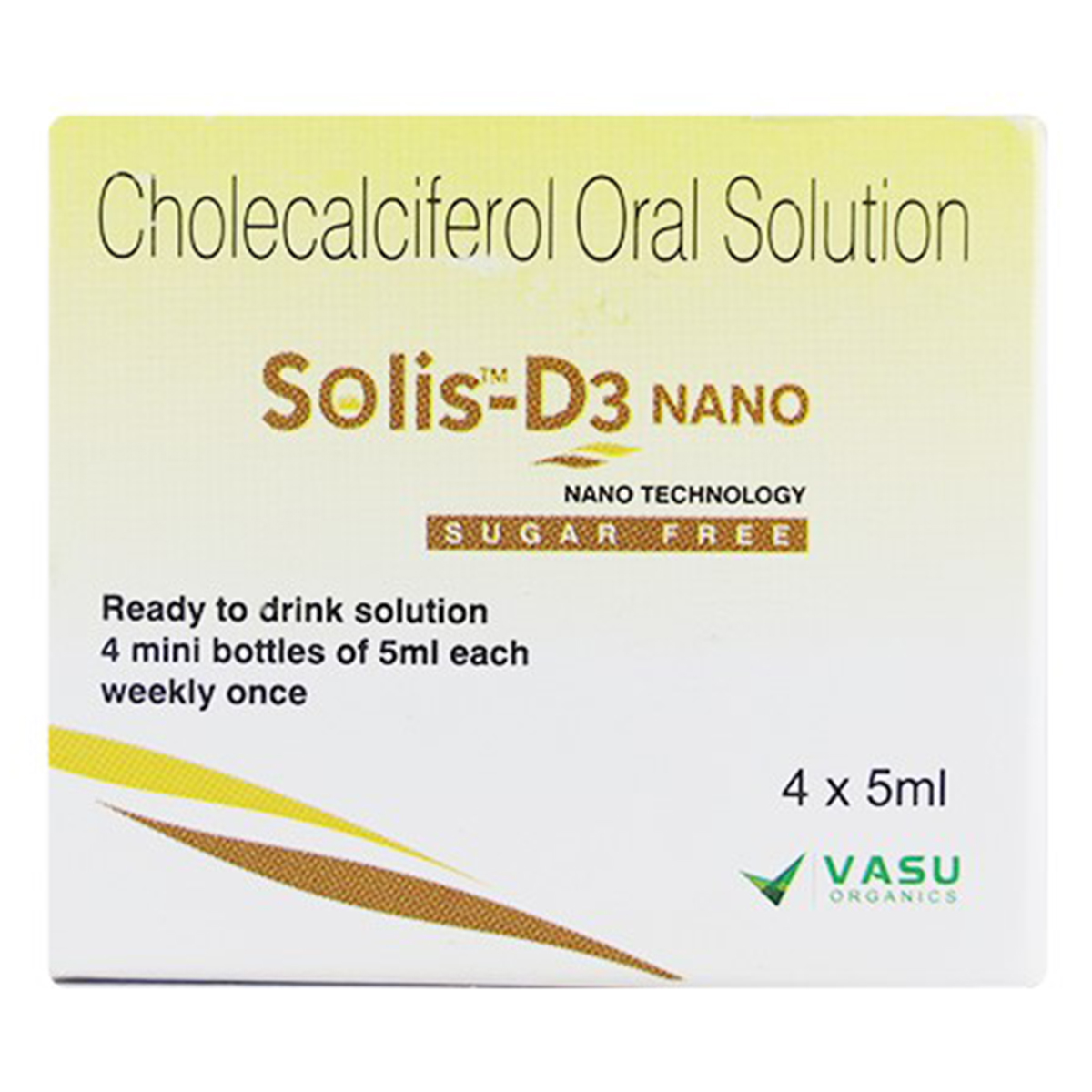 Solis D3 60K Nano  Solution 4x5 ml, Pack of 4 Solis D3 60K Nano  Solution 4x5 ml, Pack of 4