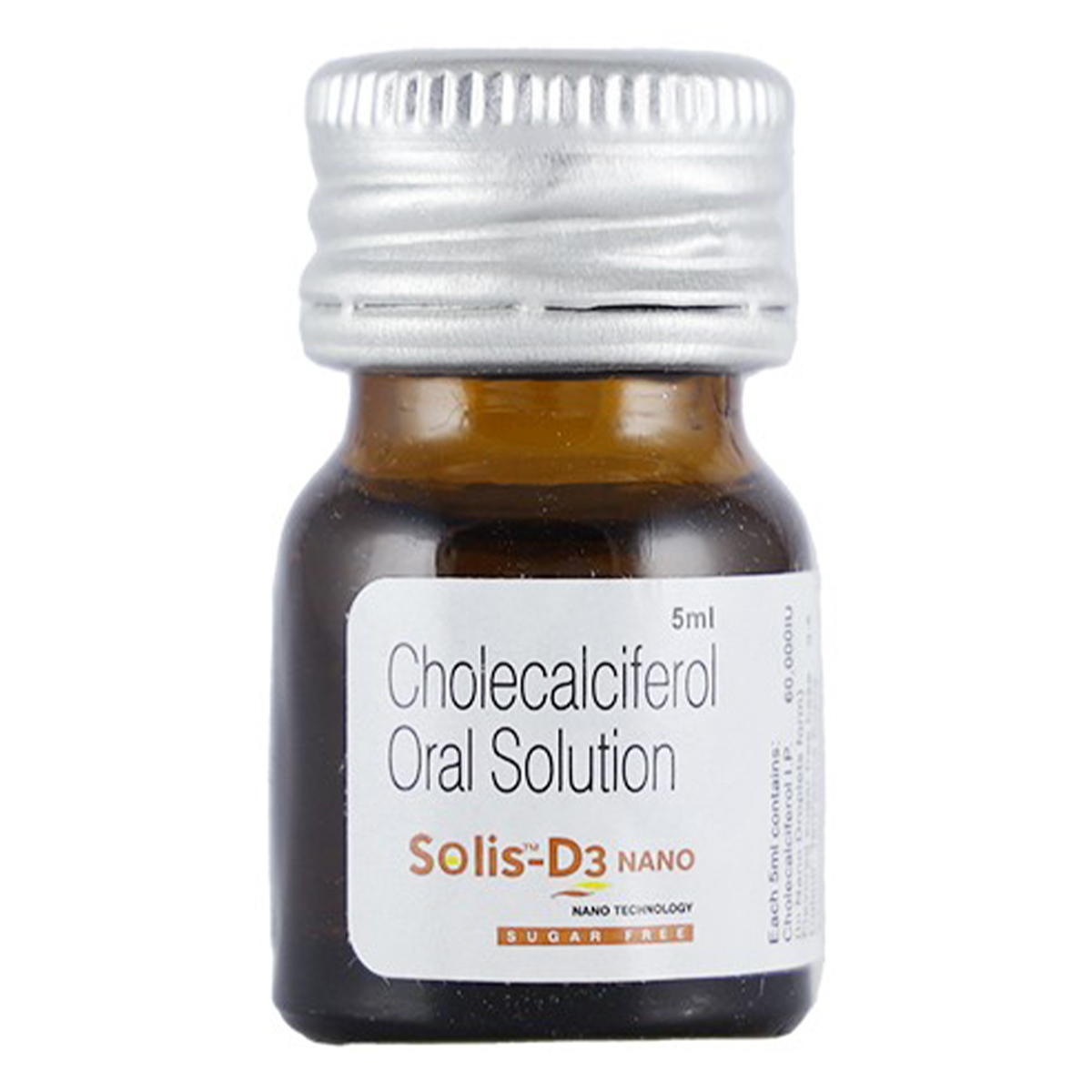 Solis D3 60K Nano  Solution 4x5 ml, Pack of 4 Solis D3 60K Nano  Solution 4x5 ml, Pack of 4