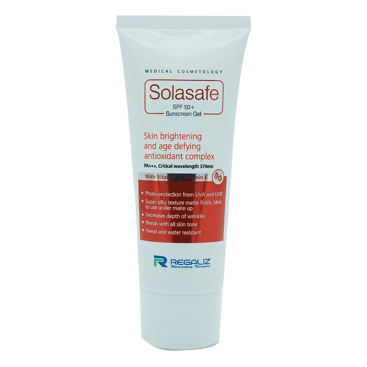 Solasafe SPF 50+ Sunscreen Gel 50 gm, Pack of 1 Solasafe SPF 50+ Sunscreen Gel 50 gm, Pack of 1