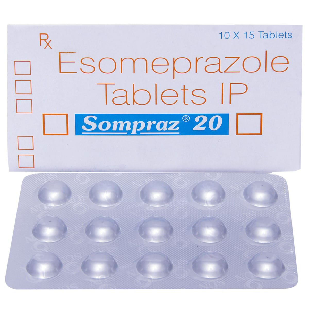 Sompraz 20 Tablet 15's, Pack of 15 TABLETS Sompraz 20 Tablet 15's, Pack of 15 TABLETS