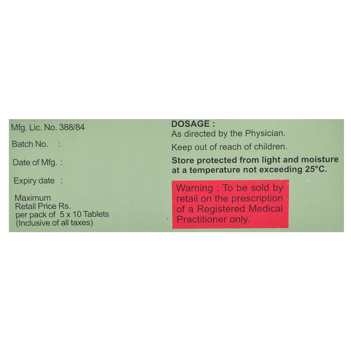 Sorbidiol 300 Tablet 10's, Pack of 10 TABLETS Sorbidiol 300 Tablet 10's, Pack of 10 TABLETS