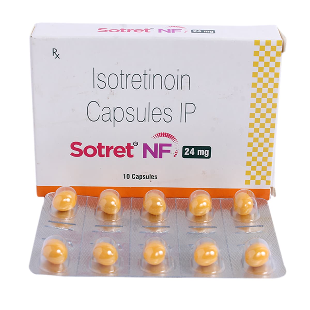 Sotret NF 24 mg Softgel Capsule 10's, Pack of 10 CapsuleS Sotret NF 24 mg Softgel Capsule 10's, Pack of 10 CapsuleS