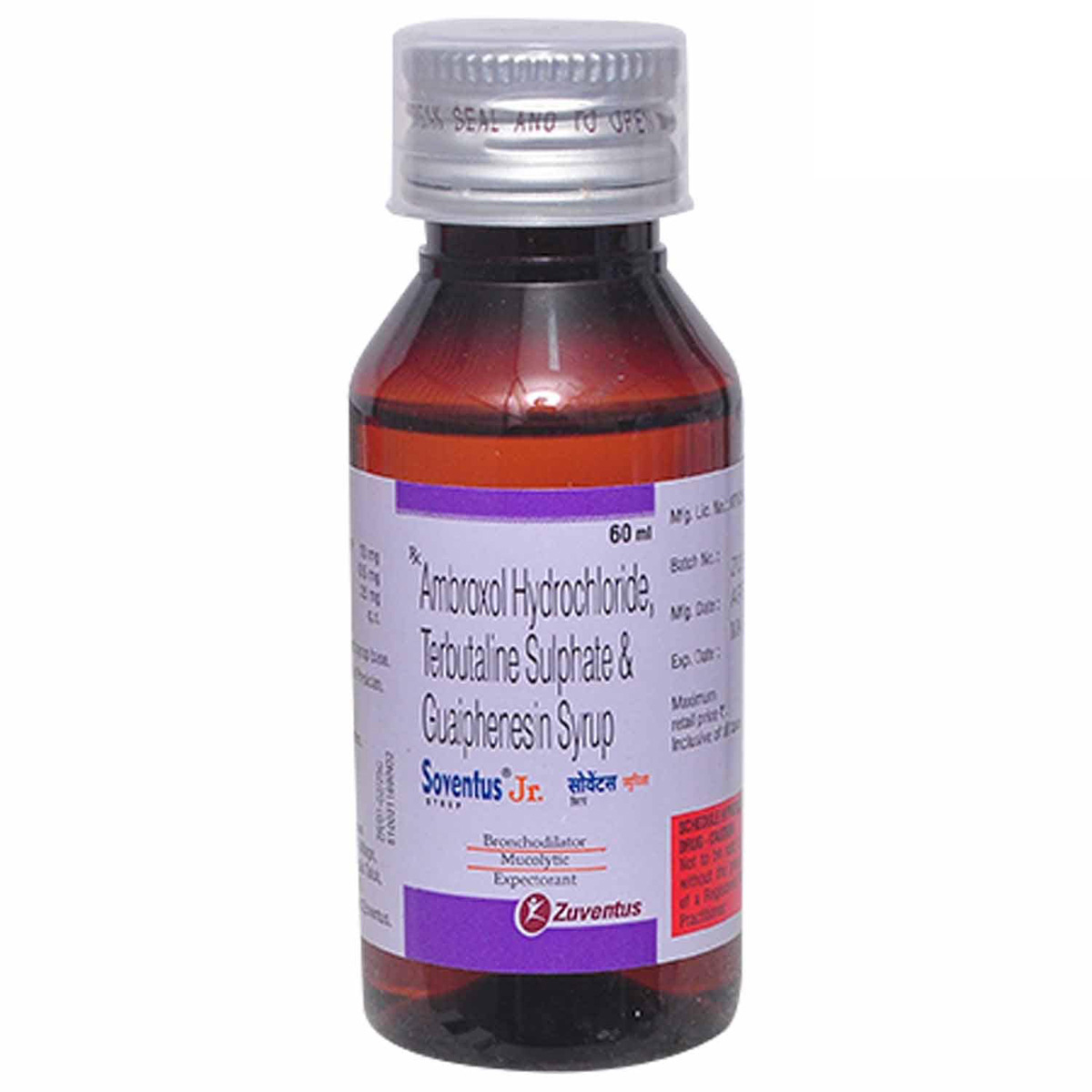Soventus Jr Syrup 60 ml, Pack of 1 SYRUP Soventus Jr Syrup 60 ml, Pack of 1 SYRUP