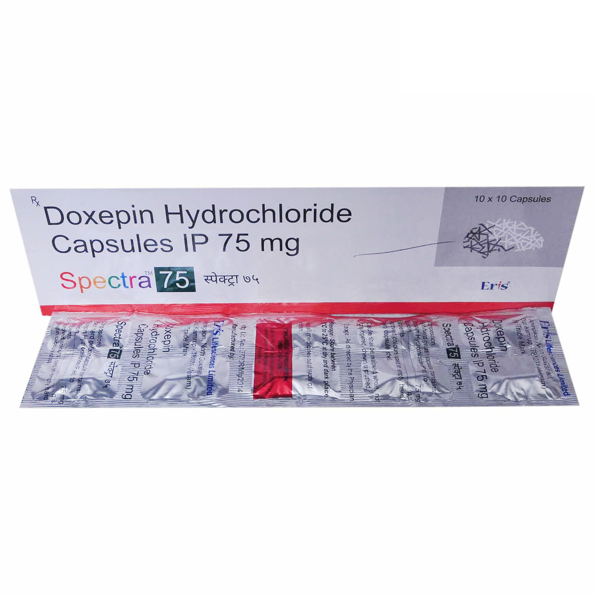 Spectra 75mg Capsule 10's, Pack of 10 CAPSULES Spectra 75mg Capsule 10's, Pack of 10 CAPSULES