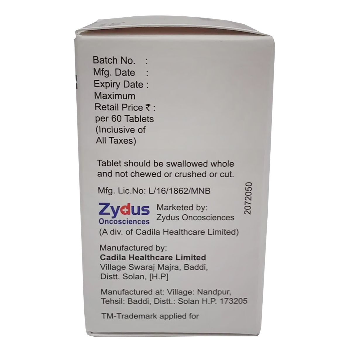 Spnib 50 mg Tablet 60's, Pack of 1 TABLET Spnib 50 mg Tablet 60's, Pack of 1 TABLET