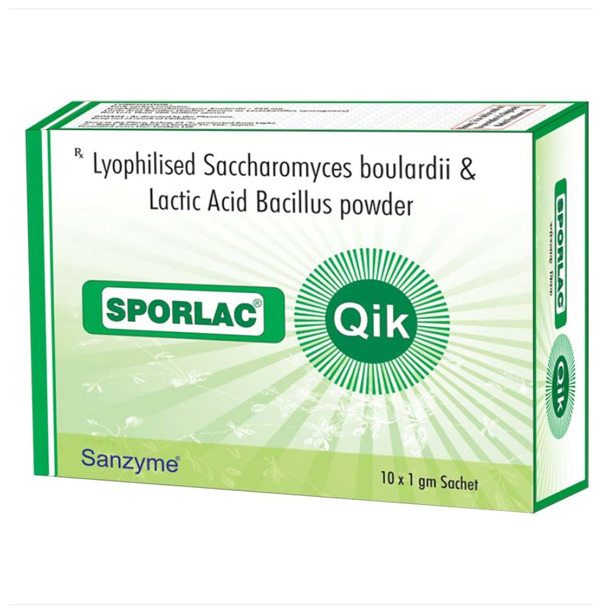 Sporlac Qik Powder 1 gm, Pack of 1 SACHET/POWDER Sporlac Qik Powder 1 gm, Pack of 1 SACHET/POWDER