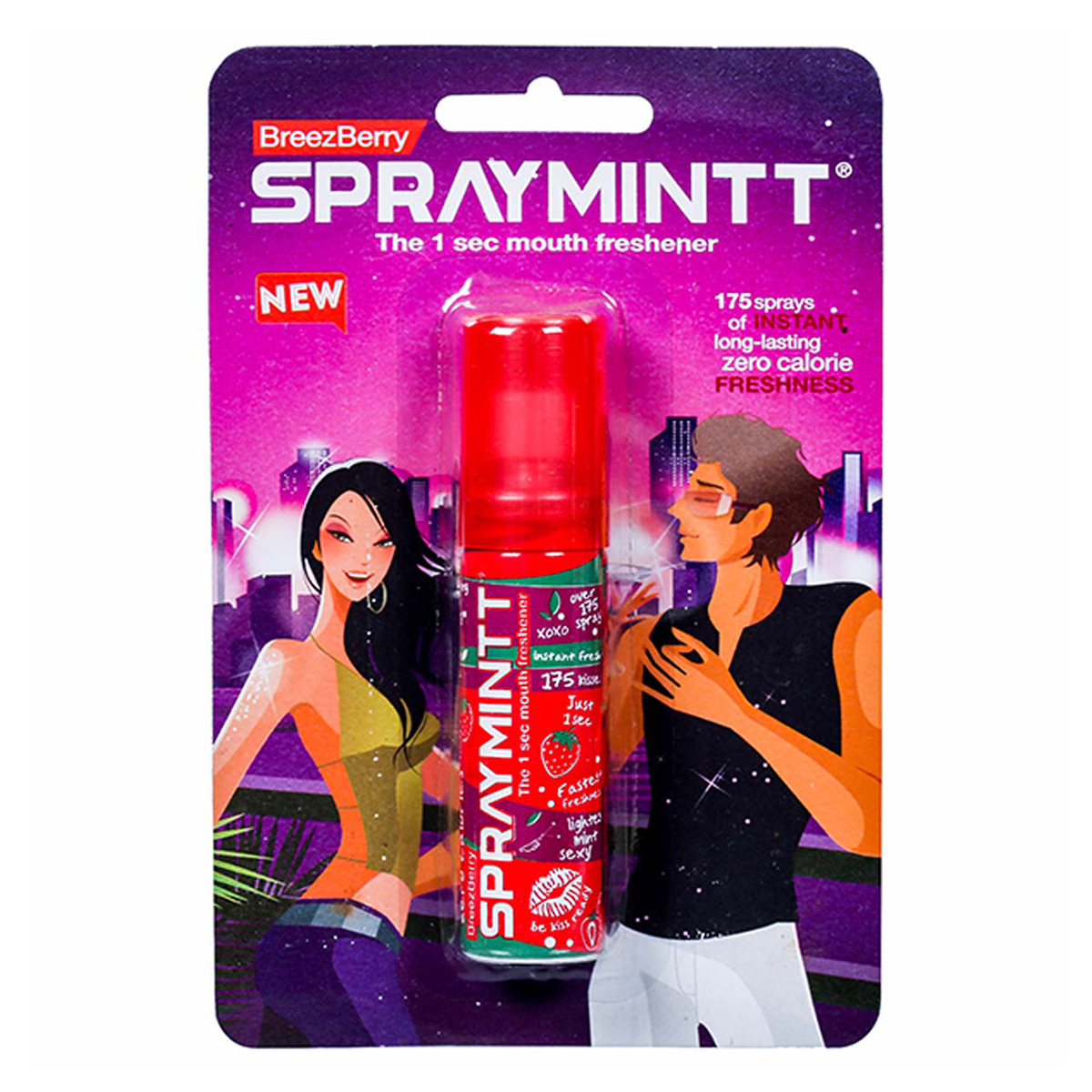 Spraymintt Breezberry Mouth Freshener, 15 gm, Pack of 1 Spraymintt Breezberry Mouth Freshener, 15 gm, Pack of 1