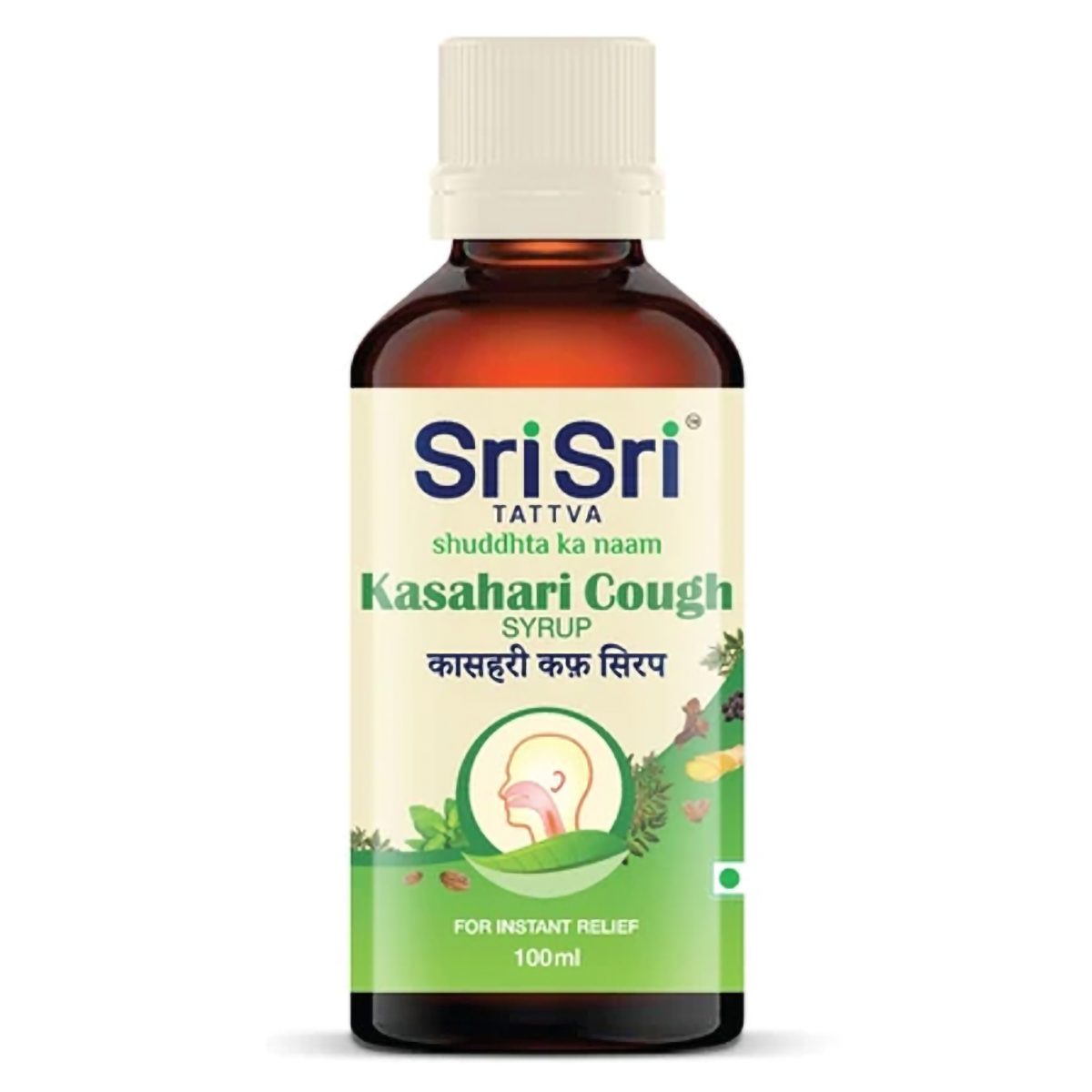 Sri Sri Tattva Kasahari Cough Syrup, 100 ml, Pack of 1