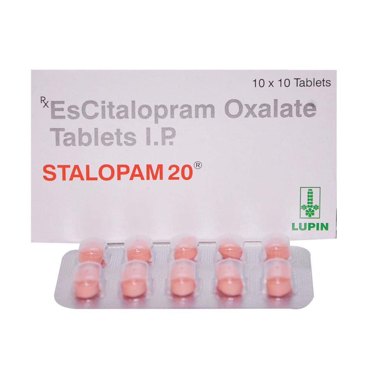 Stalopam 20 Tablet 10's, Pack of 10 TABLETS Stalopam 20 Tablet 10's, Pack of 10 TABLETS