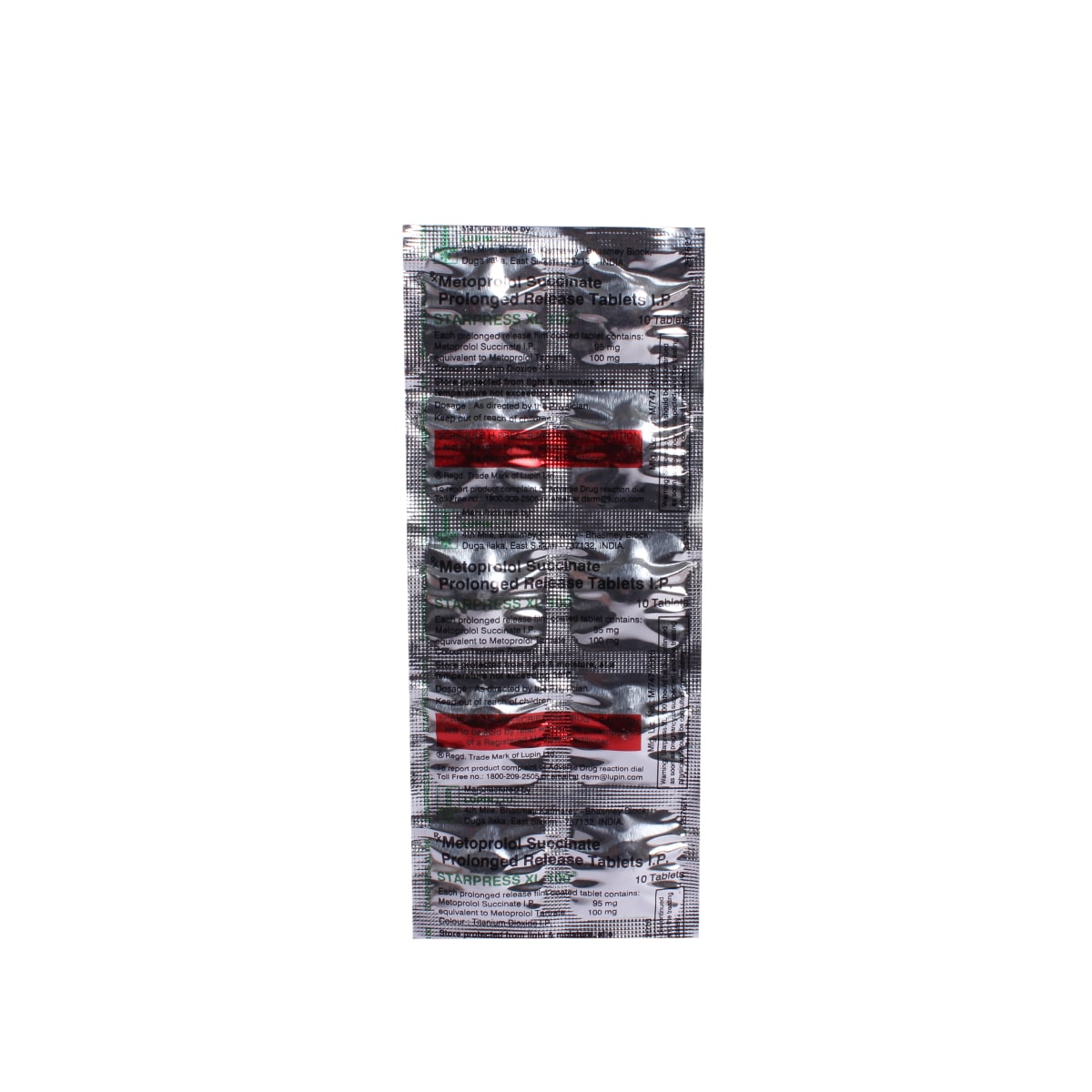 Starpress XL 100 Tablet 10's, Pack of 10 TABLETS Starpress XL 100 Tablet 10's, Pack of 10 TABLETS