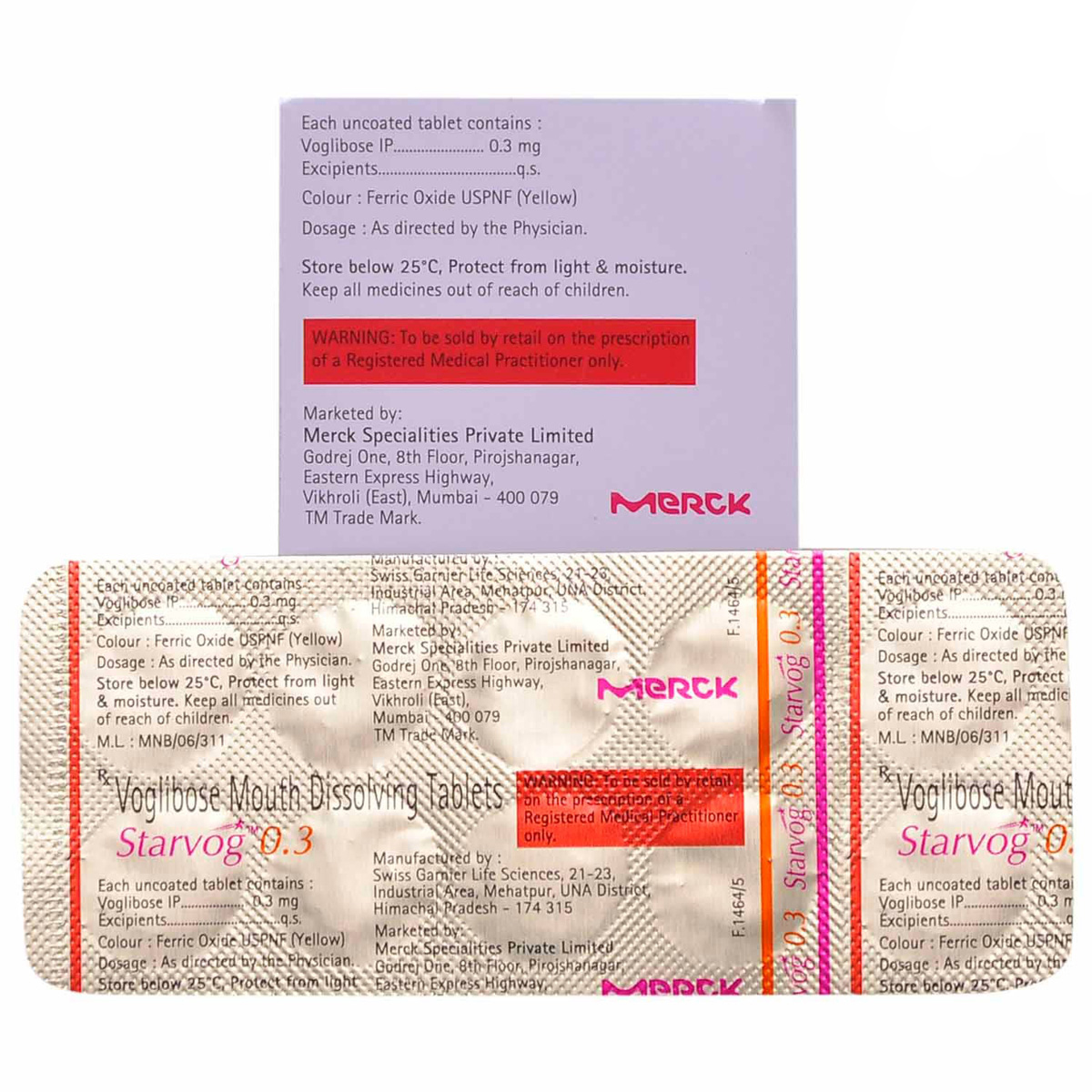 Starvog 0.3 Tablet 10's, Pack of 10 TABLETS Starvog 0.3 Tablet 10's, Pack of 10 TABLETS