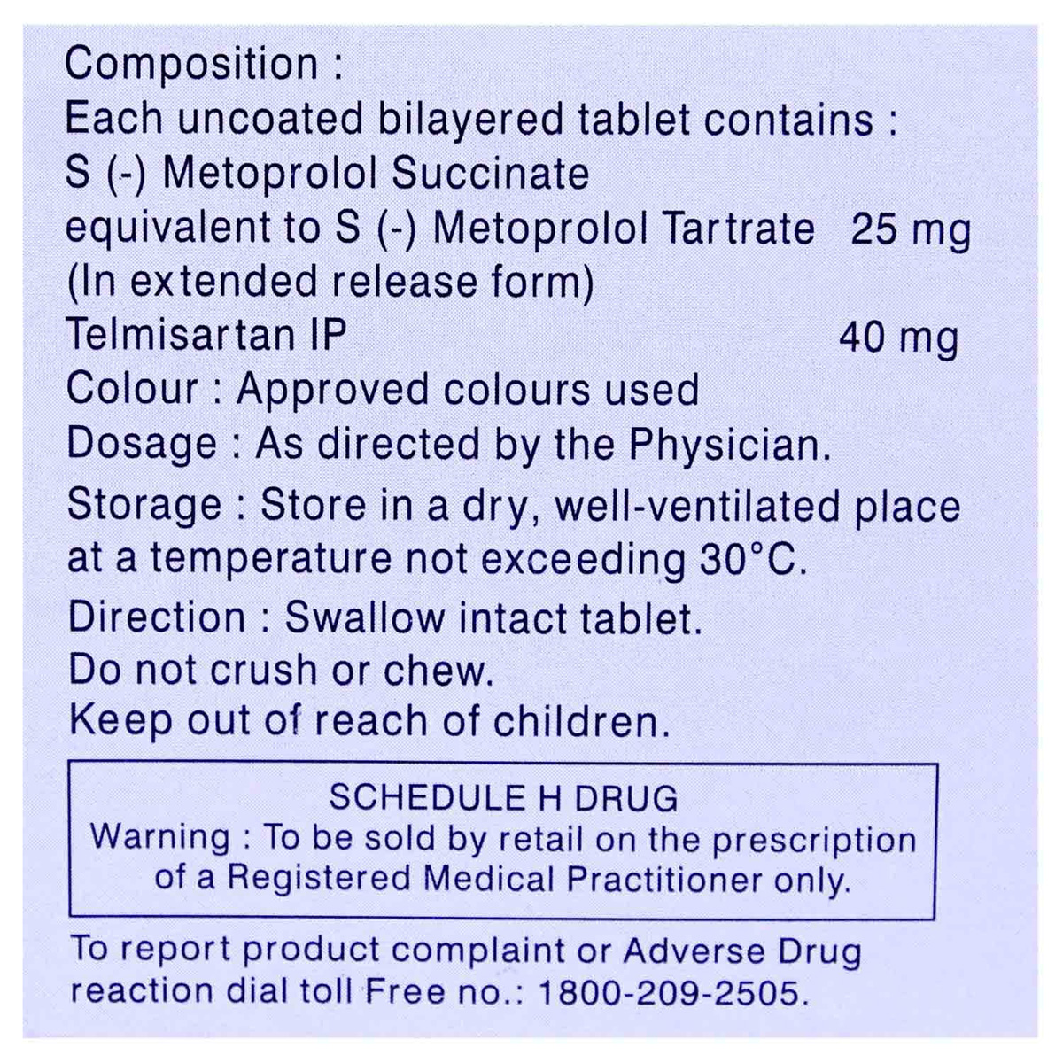 Starcad T 25 Tablet 10's, Pack of 10 TABLETS Starcad T 25 Tablet 10's, Pack of 10 TABLETS