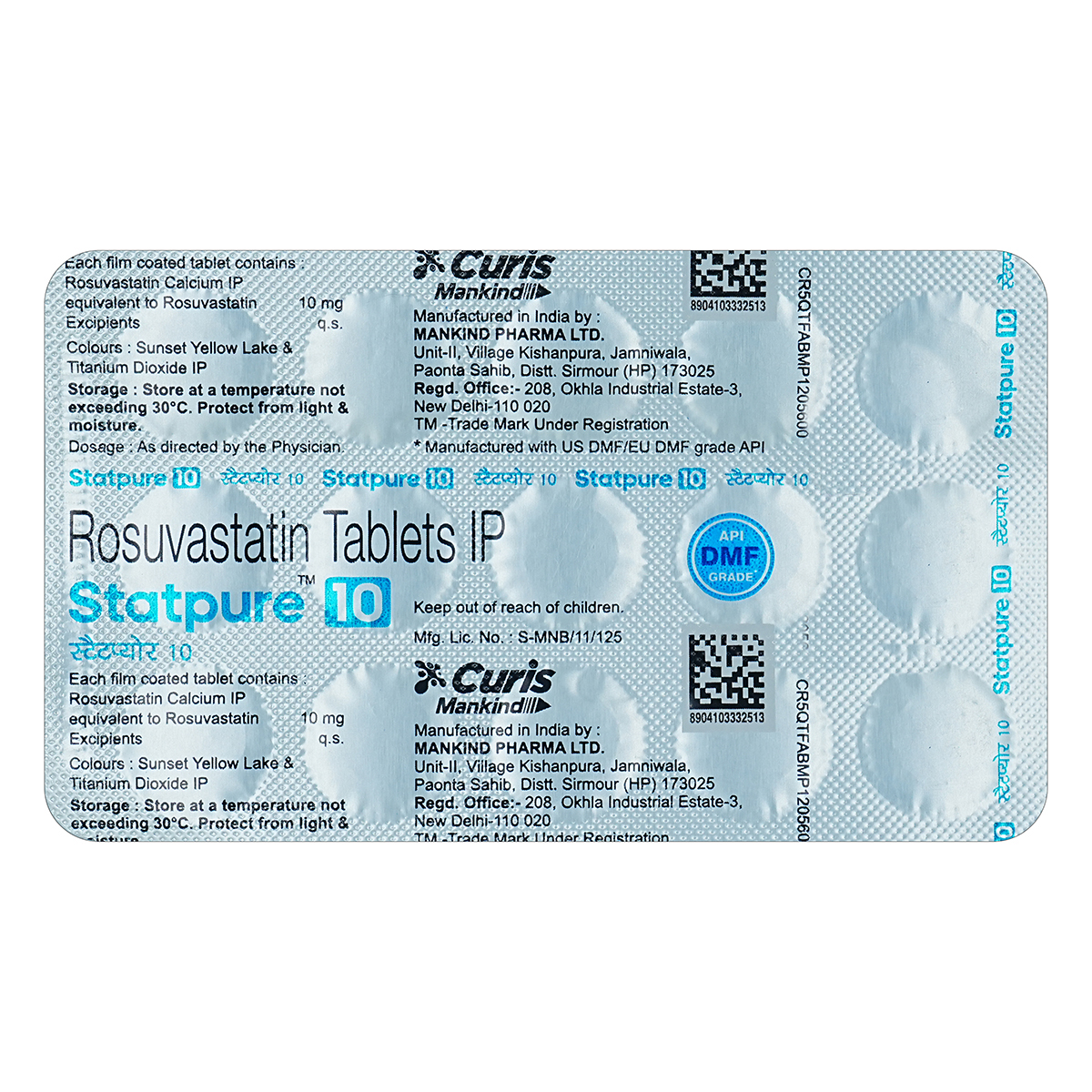 Statpure 10 Tablet 15's, Pack of 15 TabletS Statpure 10 Tablet 15's, Pack of 15 TabletS