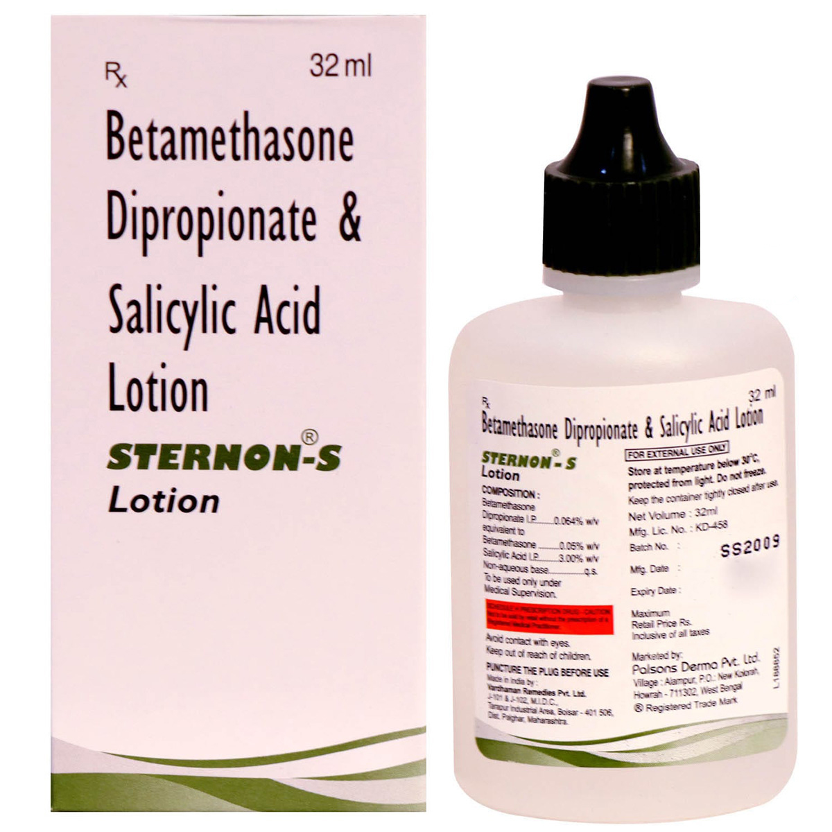 Sternon-S Lotion 32 ml, Pack of 1 LOTION Sternon-S Lotion 32 ml, Pack of 1 LOTION