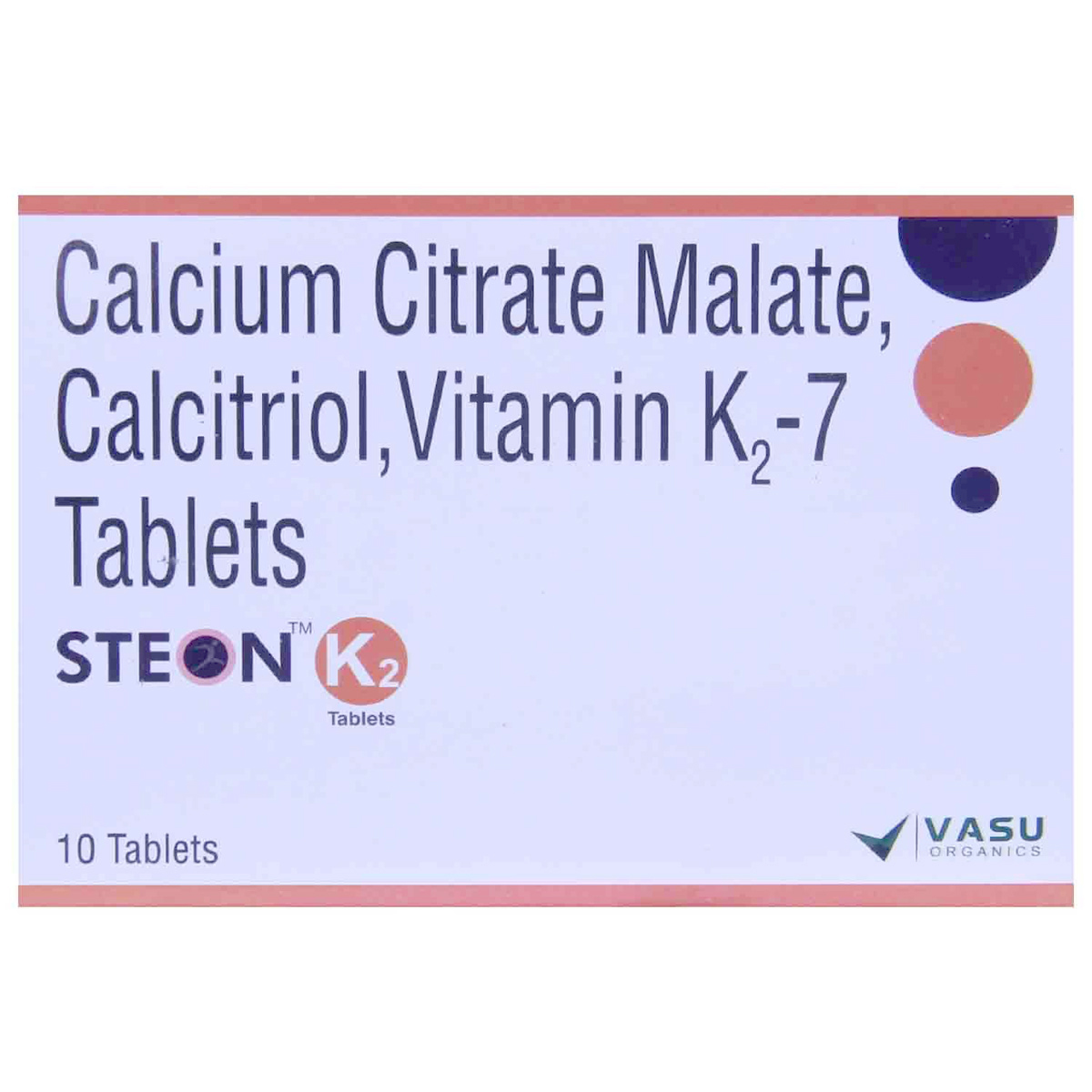 Steon K2 Tablet 10's, Pack of 10 TABLETS Steon K2 Tablet 10's, Pack of 10 TABLETS