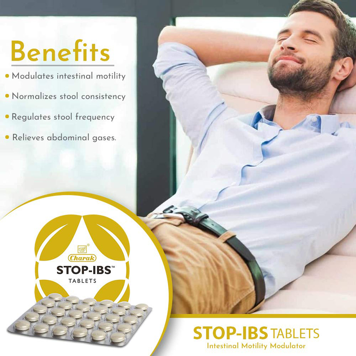 Stop-Ibs, 30 Tablets Stop-Ibs, 30 Tablets