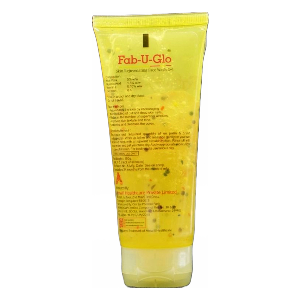 Suderma Fab-U-Glo Face Wash Gel 100 gm, Pack of 1 Suderma Fab-U-Glo Face Wash Gel 100 gm, Pack of 1