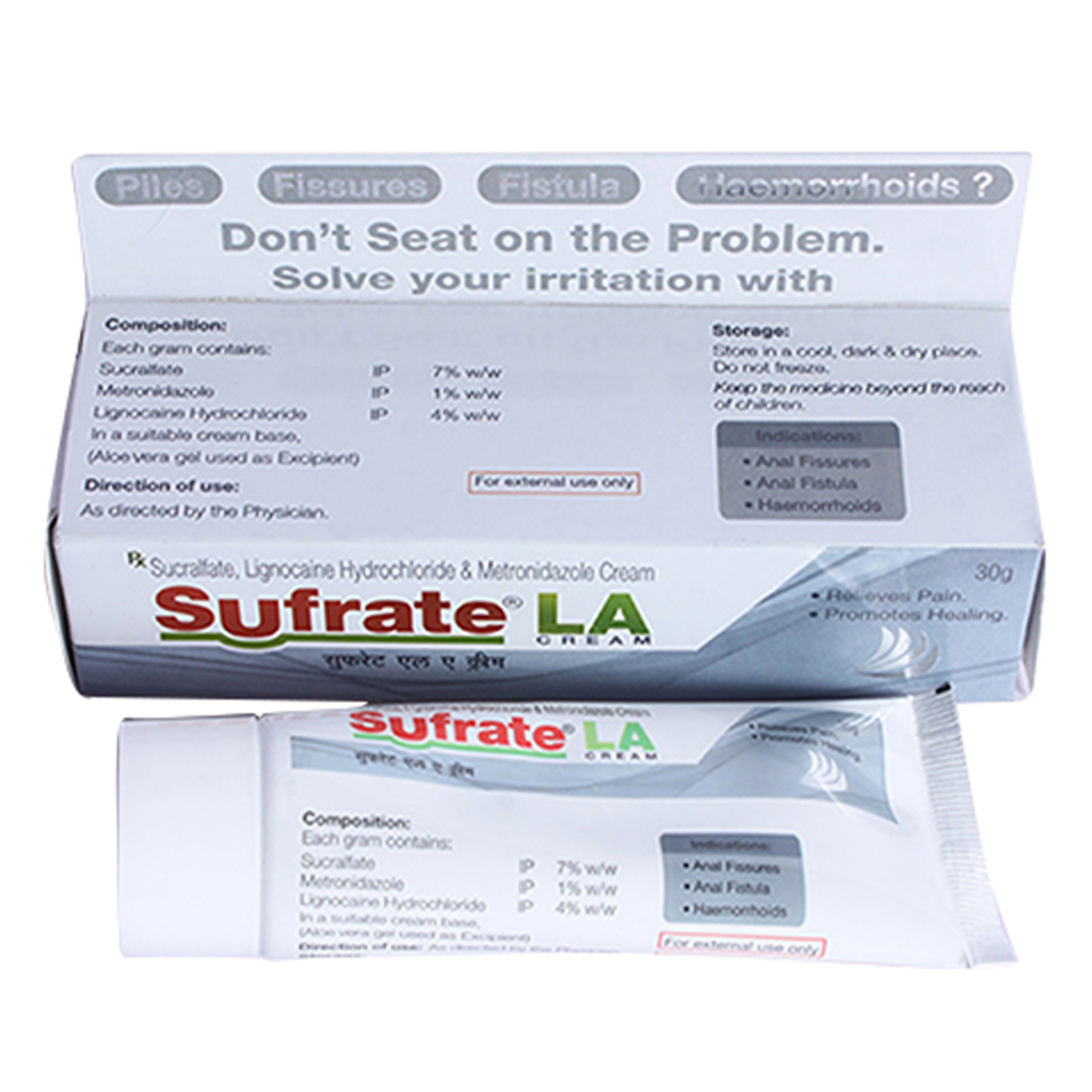 Sufrate LA Cream 30 gm, Pack of 1 Cream Sufrate LA Cream 30 gm, Pack of 1 Cream