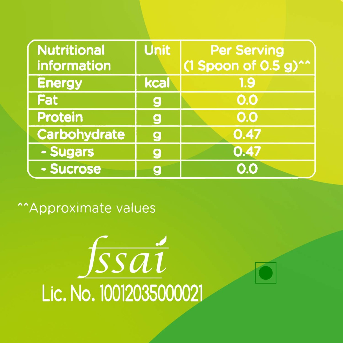 Sugar Free Natura Sweetener for Fitness conscious, 100 gm, Pack of 1 Sugar Free Natura Sweetener for Fitness conscious, 100 gm, Pack of 1