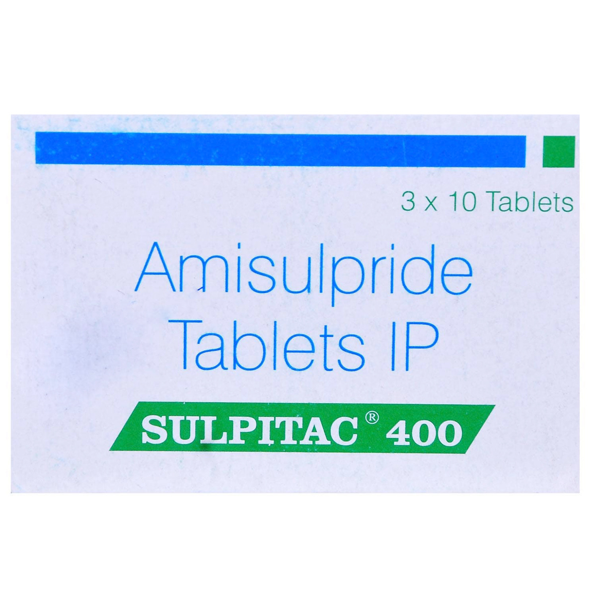 Sulpitac 400 Tablet 10's, Pack of 10 TABLETS Sulpitac 400 Tablet 10's, Pack of 10 TABLETS