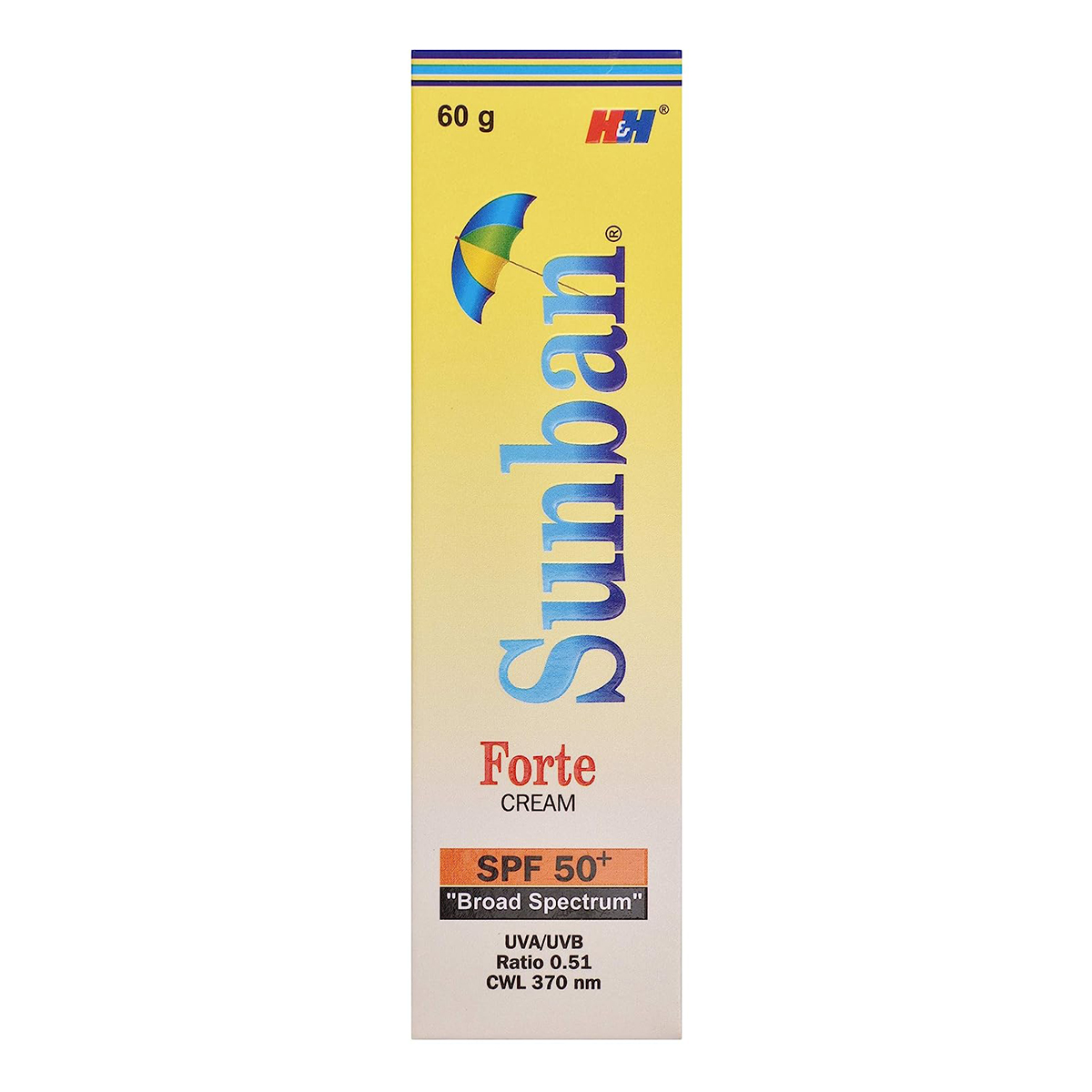 Sunban Forte Cream, 60 gm, Pack of 1 Sunban Forte Cream, 60 gm, Pack of 1