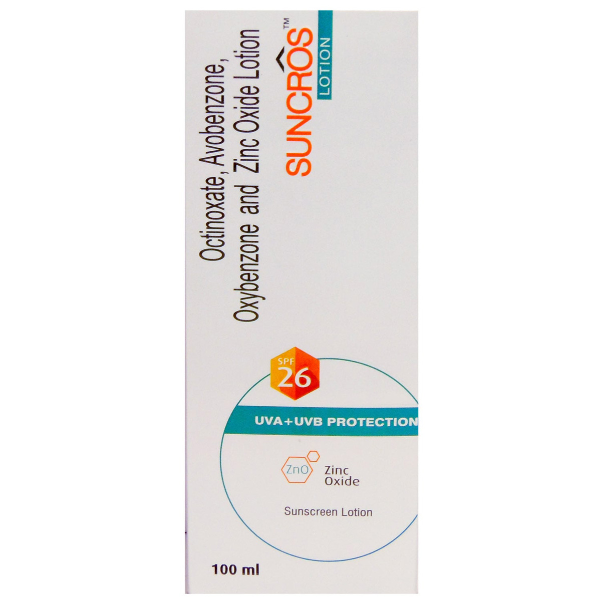 Buy Suncros Sunscreen Spf 26 Lotion 100 ml Online