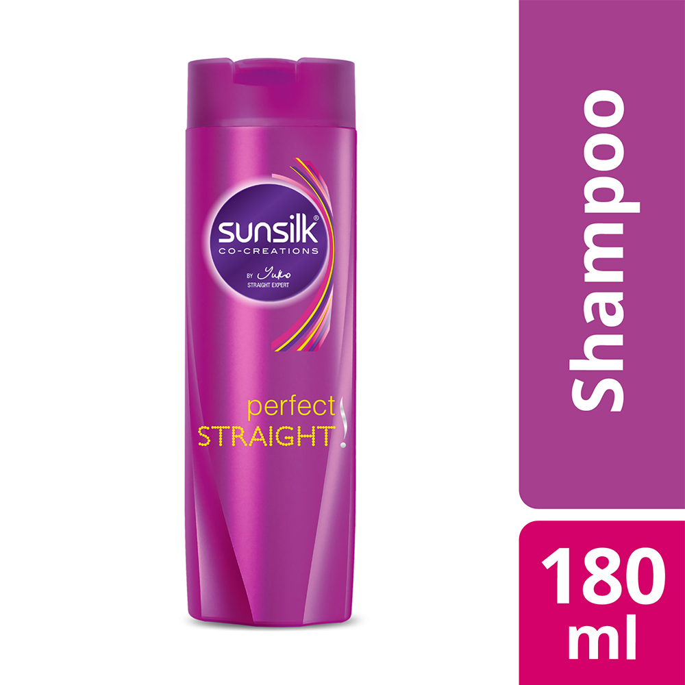 Sunsilk Perfect Straight Lock Shampoo, 180 ml, Pack of 1 Sunsilk Perfect Straight Lock Shampoo, 180 ml, Pack of 1