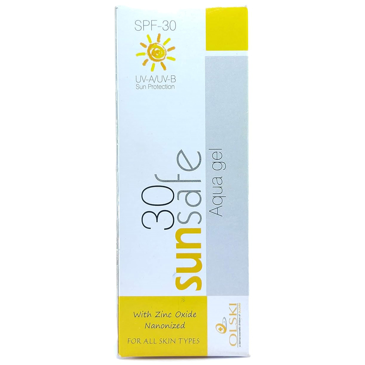 Sunsafe 30 Spf Aqua Gel 50 gm, Pack of 1 GEL Sunsafe 30 Spf Aqua Gel 50 gm, Pack of 1 GEL