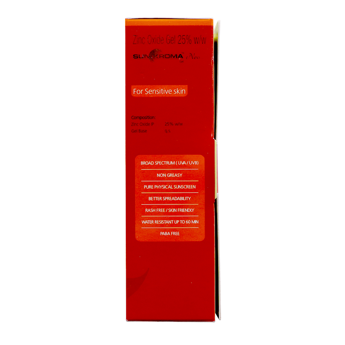 Sunkroma Neo 25% Gel 50 gm, Pack of 1 GEL Sunkroma Neo 25% Gel 50 gm, Pack of 1 GEL