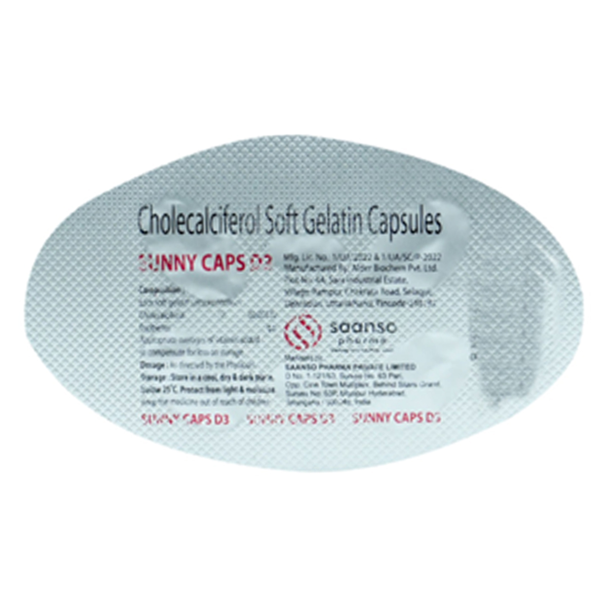 Sunny D3 Softgel Capsule 4's, Pack of 4 SoftgelsS Sunny D3 Softgel Capsule 4's, Pack of 4 SoftgelsS