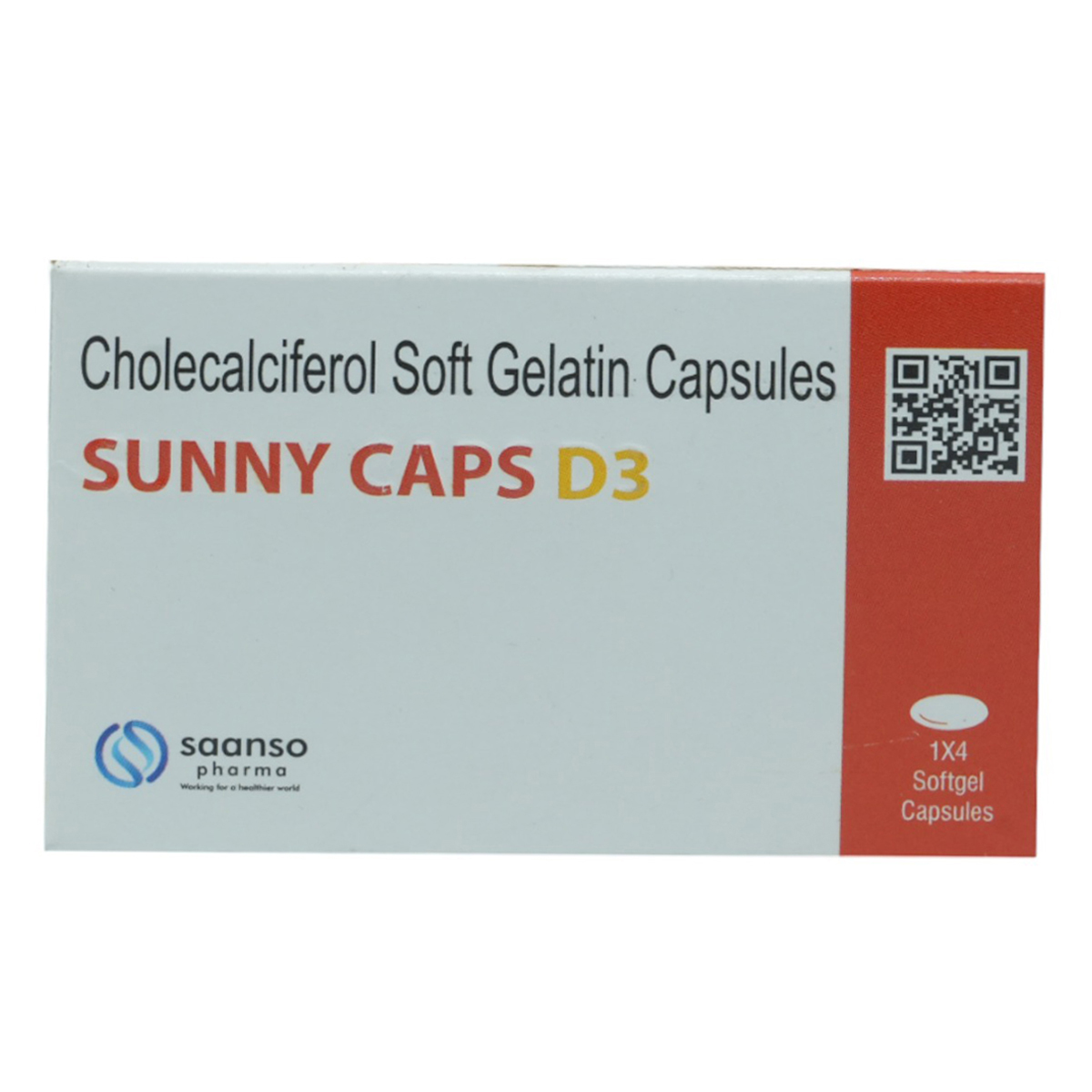 Sunny D3 Softgel Capsule 4's, Pack of 4 SoftgelsS Sunny D3 Softgel Capsule 4's, Pack of 4 SoftgelsS