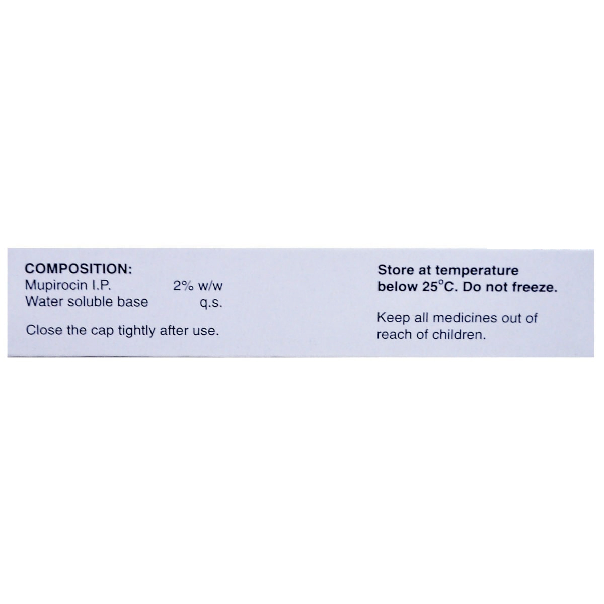 Supirocin Ointment 5 gm, Pack of 1 OINTMENT Supirocin Ointment 5 gm, Pack of 1 OINTMENT