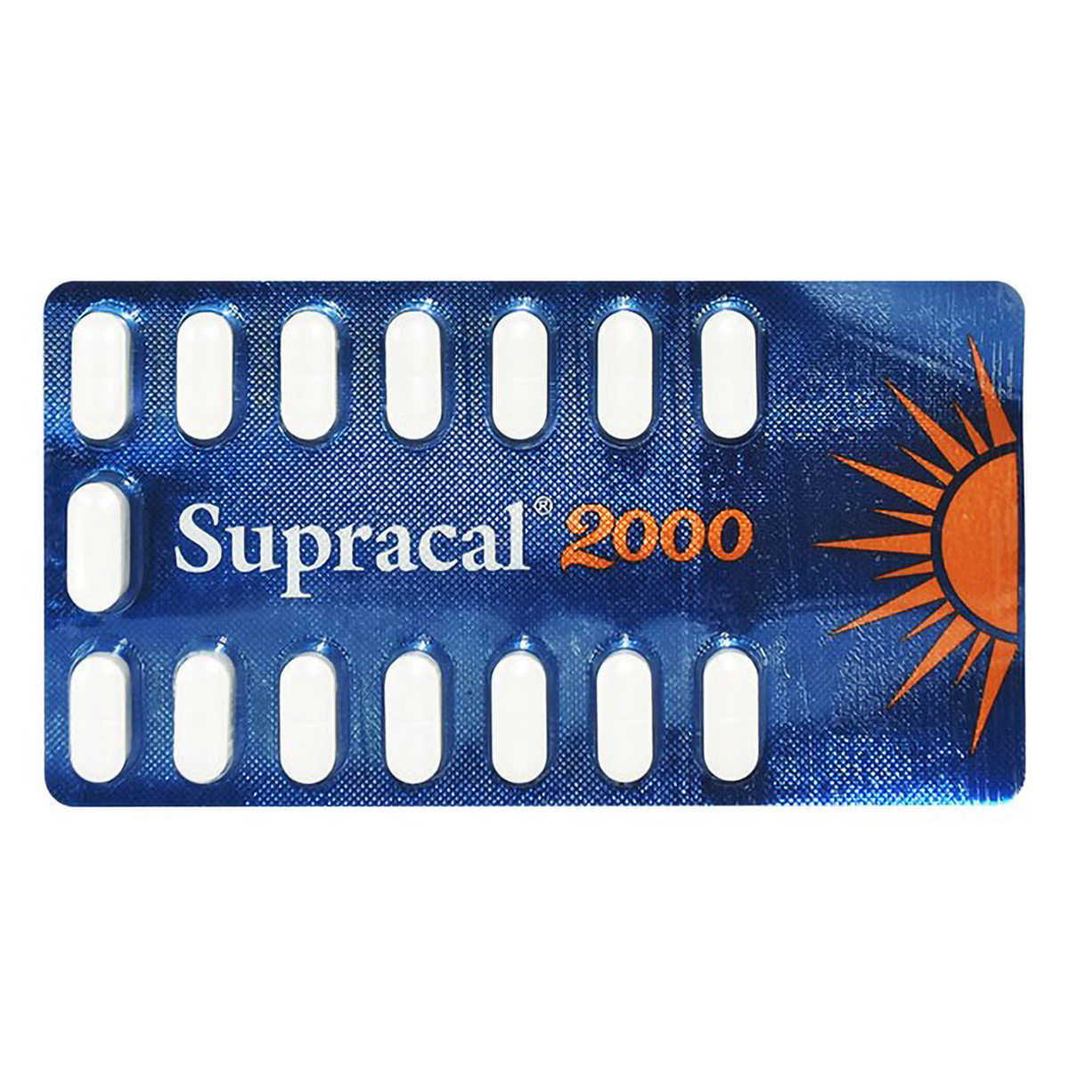 Supracal 2000 Tablet 15's, Pack of 15 Supracal 2000 Tablet 15's, Pack of 15