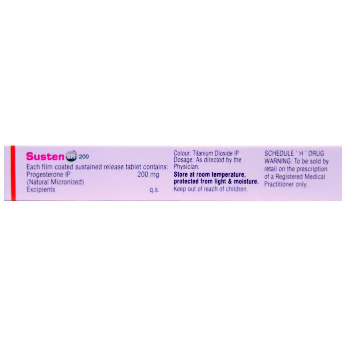 Susten SR 200 Tablet 10's, Pack of 10 TabletS Susten SR 200 Tablet 10's, Pack of 10 TabletS