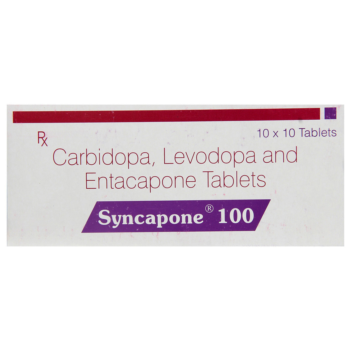 Syncapone 100 Tablet 10's, Pack of 10 TabletS Syncapone 100 Tablet 10's, Pack of 10 TabletS