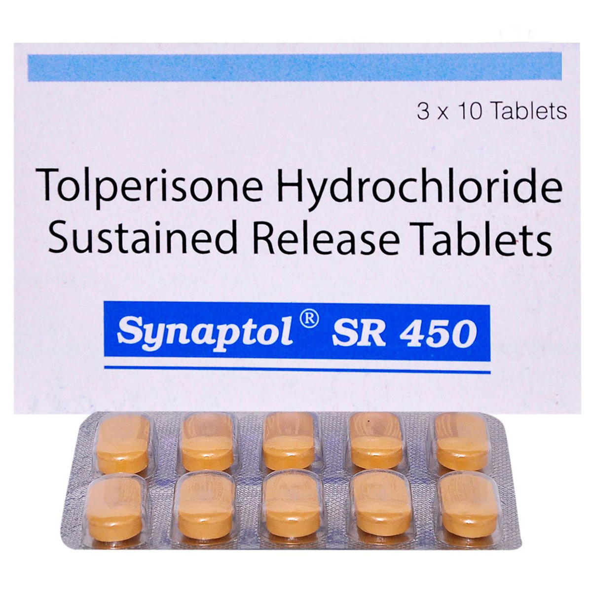 Synaptol SR 450 Tablet 10's, Pack of 10 TABLETS Synaptol SR 450 Tablet 10's, Pack of 10 TABLETS