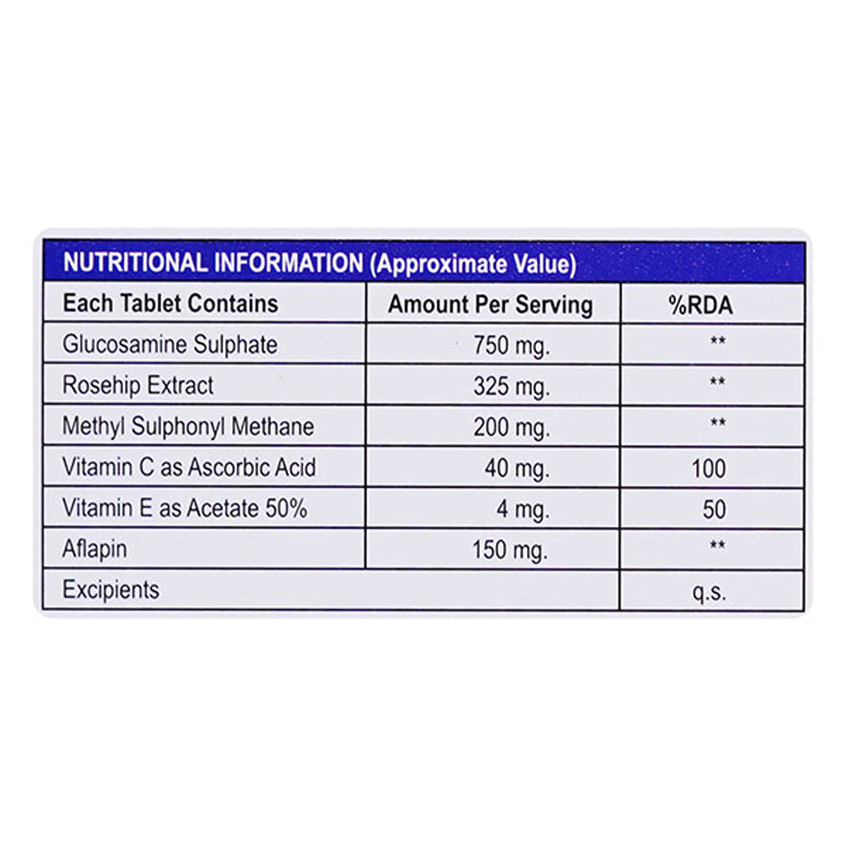 Synoflex Tab 10'S, Pack of 10 Synoflex Tab 10'S, Pack of 10