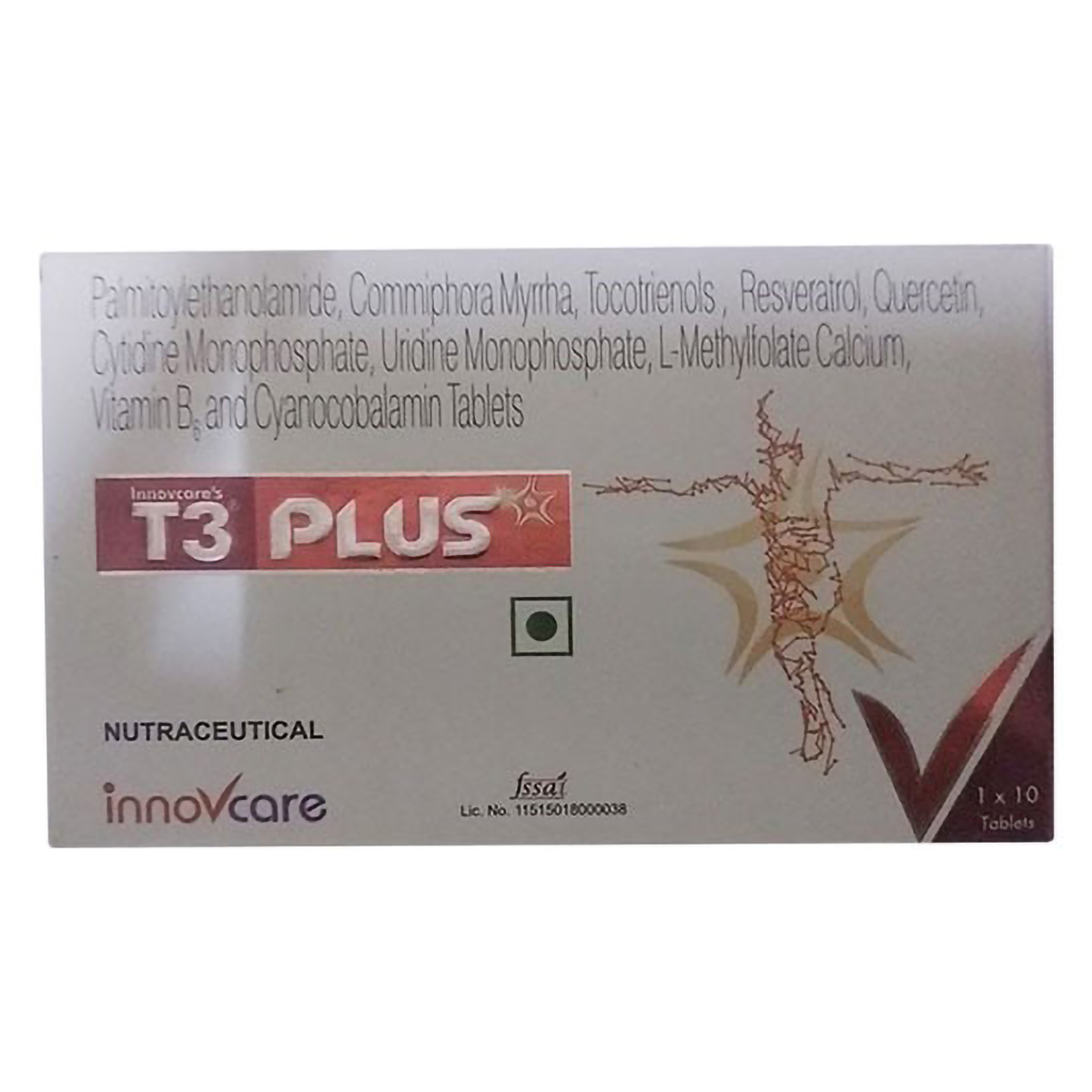 T3 Plus Tablet 10's, Pack of 10 T3 Plus Tablet 10's, Pack of 10