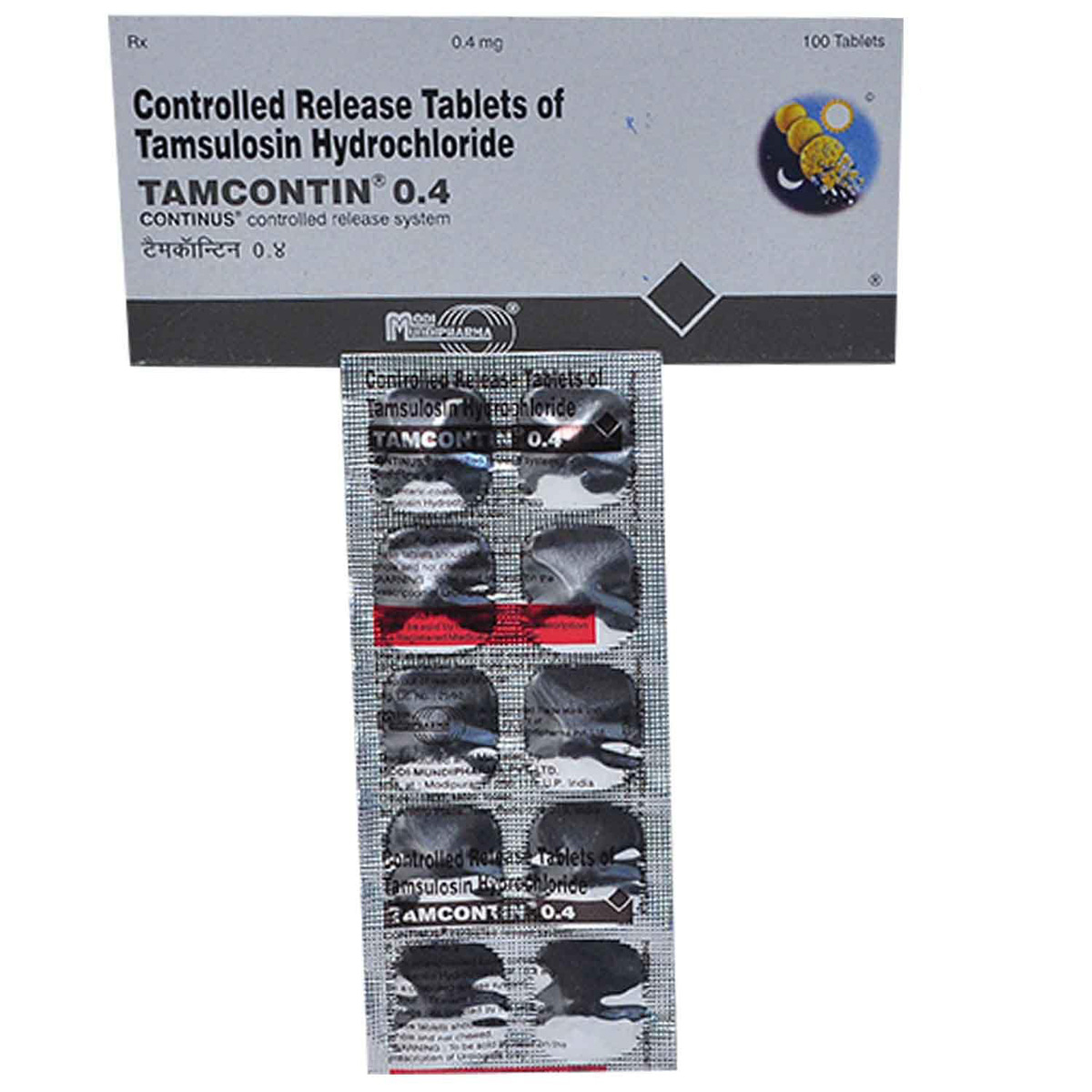 Tamcontin 0.4 Tablet 10's, Pack of 10 TABLETS Tamcontin 0.4 Tablet 10's, Pack of 10 TABLETS