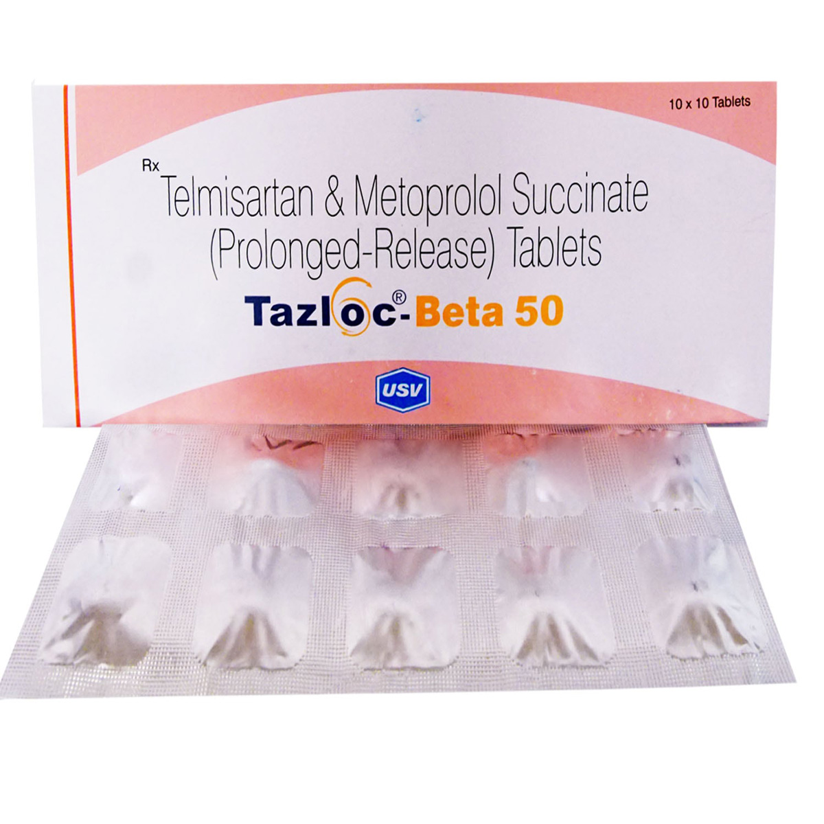 Tazloc-Beta 50 Tablet 10's, Pack of 10 TABLETS Tazloc-Beta 50 Tablet 10's, Pack of 10 TABLETS