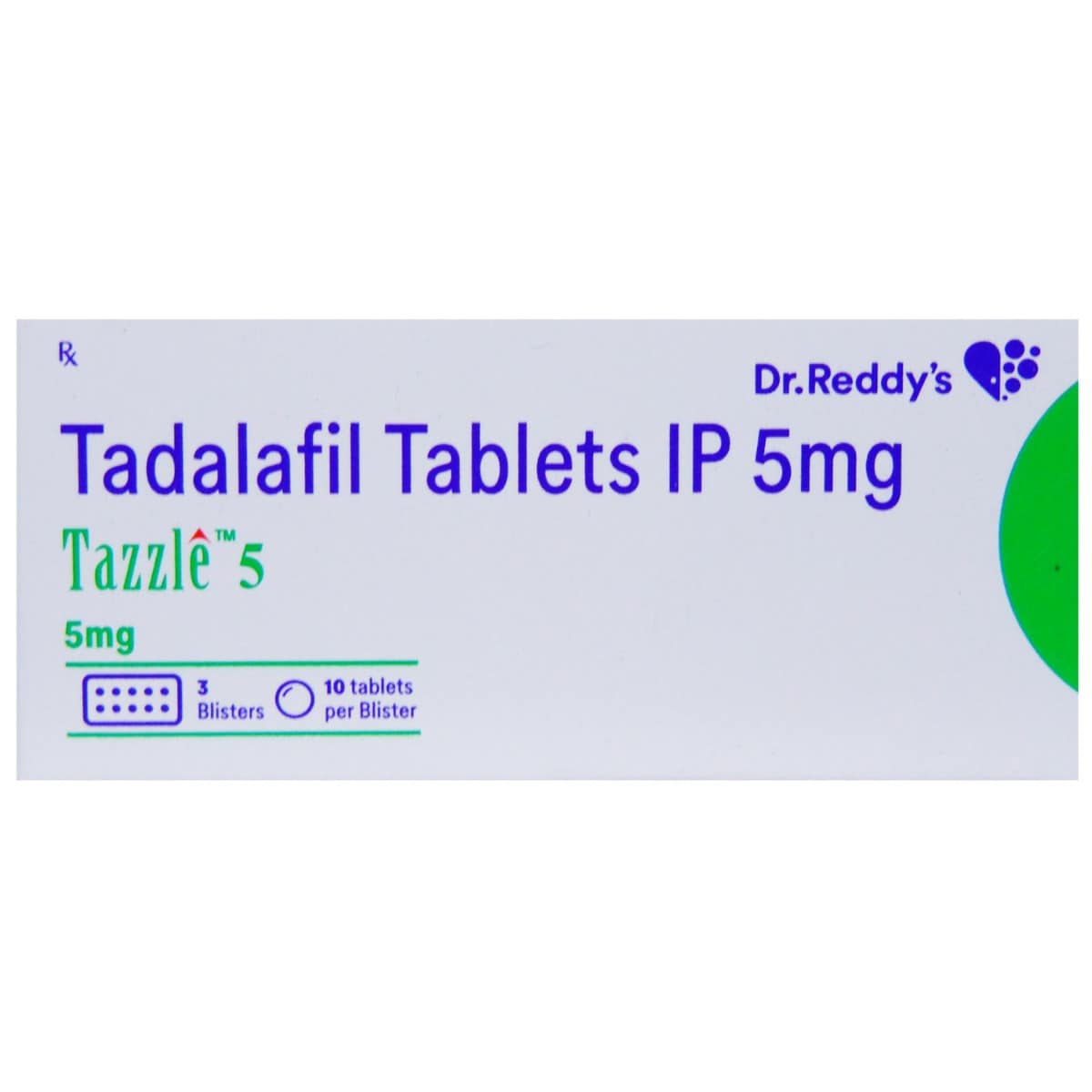 Tazzle 5 Tablet 10's, Pack of 10 TABLETS Tazzle 5 Tablet 10's, Pack of 10 TABLETS