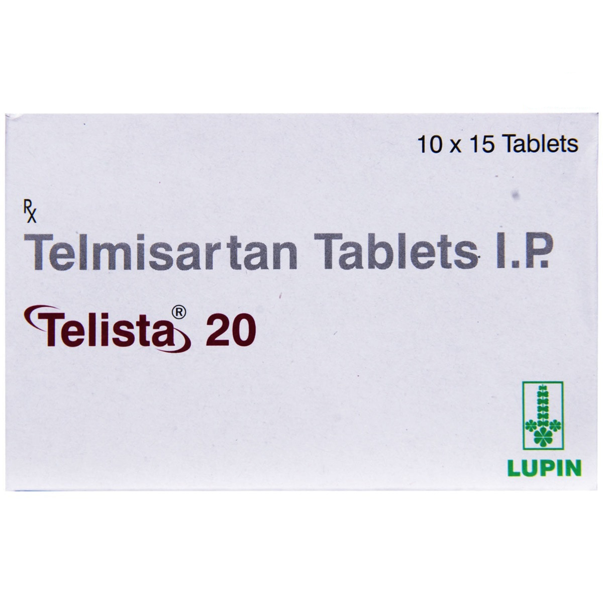 Telista 20 Tablet 15's, Pack of 15 TABLETS Telista 20 Tablet 15's, Pack of 15 TABLETS