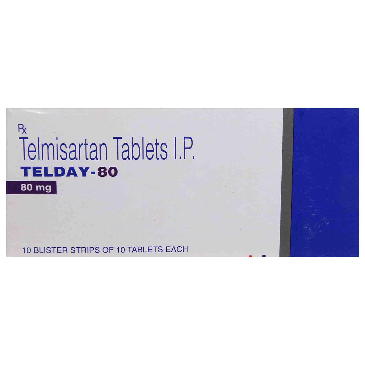 Telday-80 Tablet 10's, Pack of 10 TABLETS Telday-80 Tablet 10's, Pack of 10 TABLETS