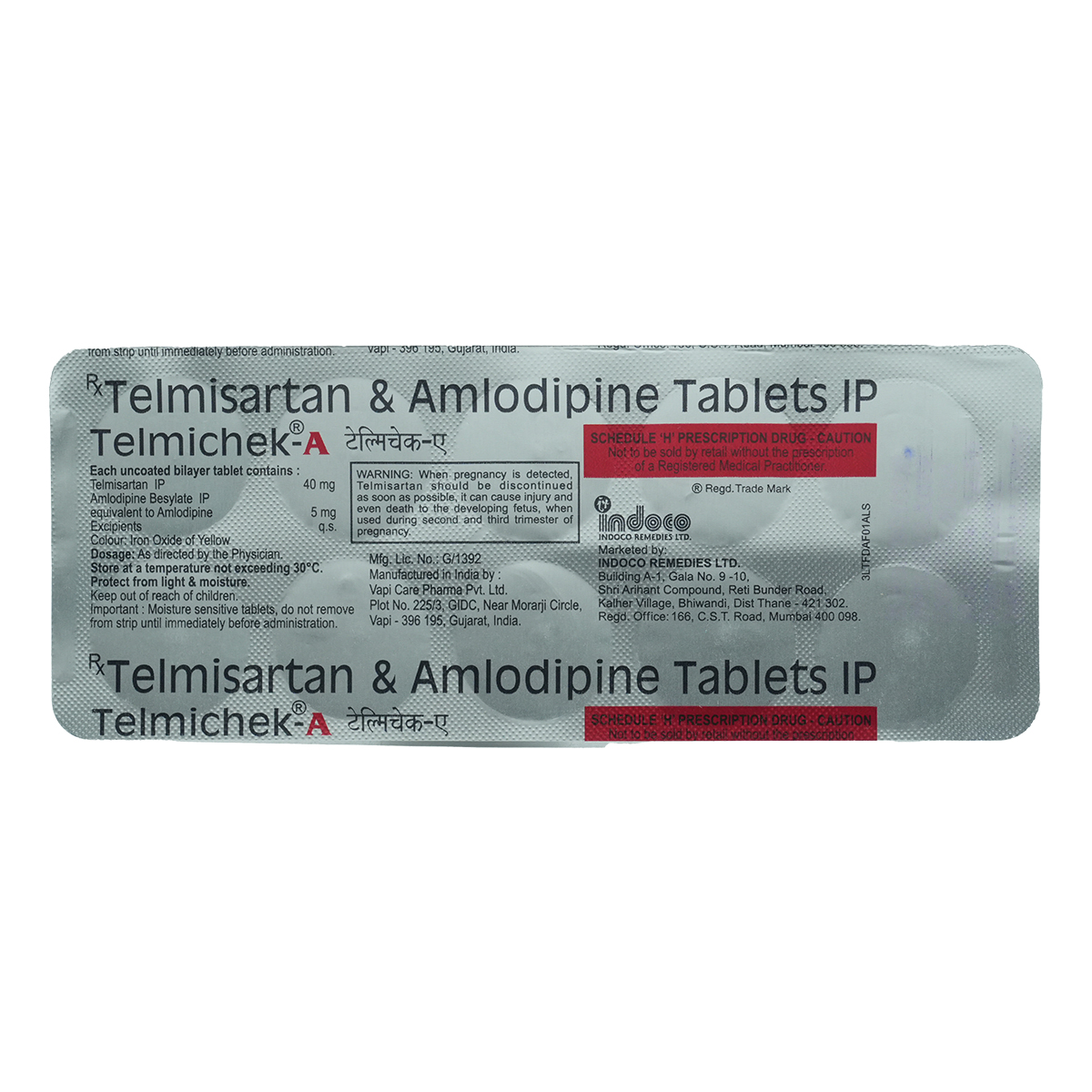 Telmicheck A Tablet 10's, Pack of 10 Telmicheck A Tablet 10's, Pack of 10