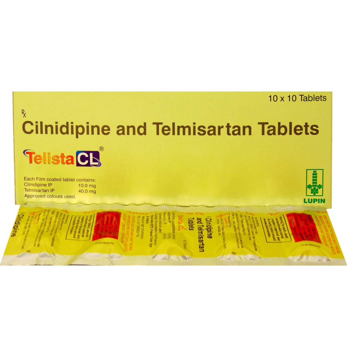 Telista CL Tablet 10's, Pack of 10 TABLETS Telista CL Tablet 10's, Pack of 10 TABLETS