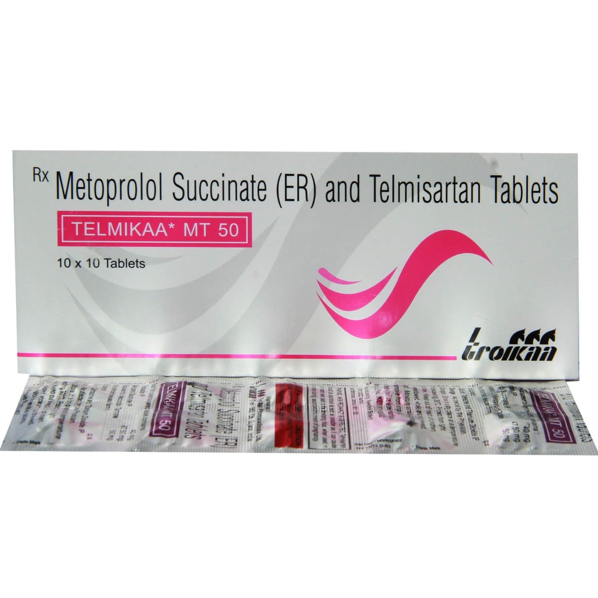 Telmikaa MT 50 Tablet 10's, Pack of 10 Telmikaa MT 50 Tablet 10's, Pack of 10