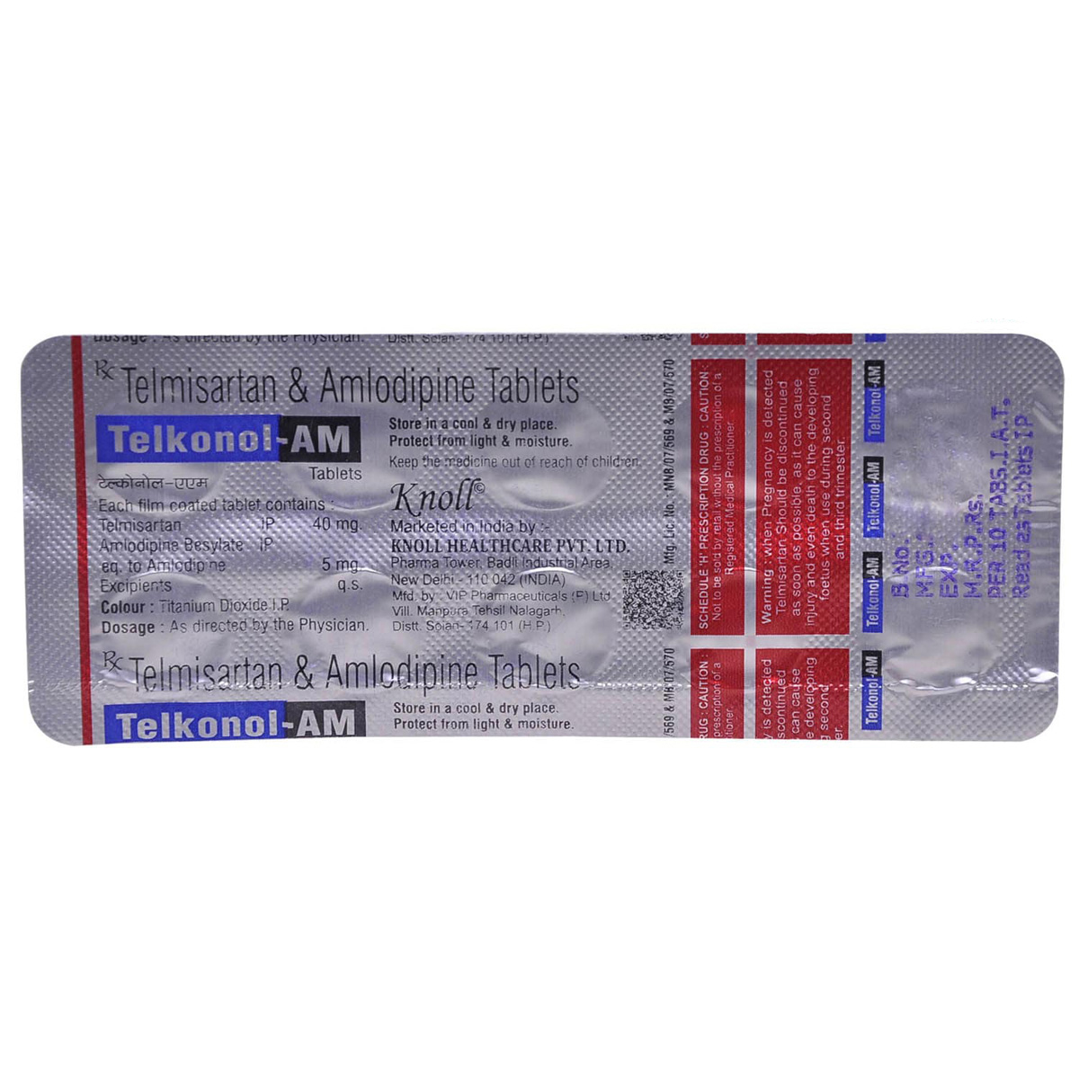 Telkonol AM Tablet 10's, Pack of 10 Telkonol AM Tablet 10's, Pack of 10